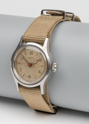 Lot 434 - Rolex/Tudor Lund And Blockley Aqua watch. An Aqua watch, circa 1940s
