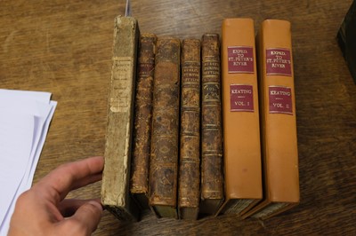 Lot 13 - Darby (William). A Tour from the City of New-York, to Detroit, New-York, 1819, and others
