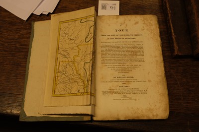Lot 13 - Darby (William). A Tour from the City of New-York, to Detroit, New-York, 1819, and others