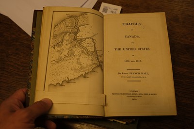 Lot 13 - Darby (William). A Tour from the City of New-York, to Detroit, New-York, 1819, and others
