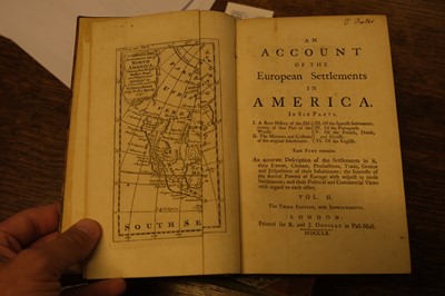 Lot 13 - Darby (William). A Tour from the City of New-York, to Detroit, New-York, 1819, and others
