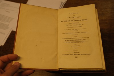 Lot 13 - Darby (William). A Tour from the City of New-York, to Detroit, New-York, 1819, and others