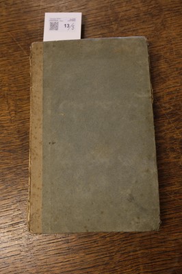 Lot 13 - Darby (William). A Tour from the City of New-York, to Detroit, New-York, 1819, and others