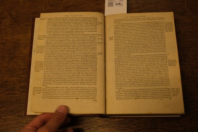 Lot 238 - Douay-Rheims Bible. The New Testament of Jesus Christ, & The Holie Bible, 1582/1609/1610