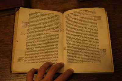 Lot 238 - Douay-Rheims Bible. The New Testament of Jesus Christ, & The Holie Bible, 1582/1609/1610