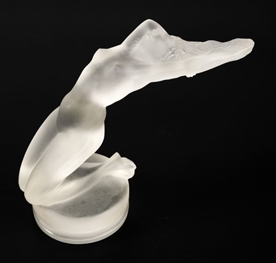 Lot 567 - Lalique (René 1860-1945). Chrysis glass car mascot, model 1183, designed circa 1931