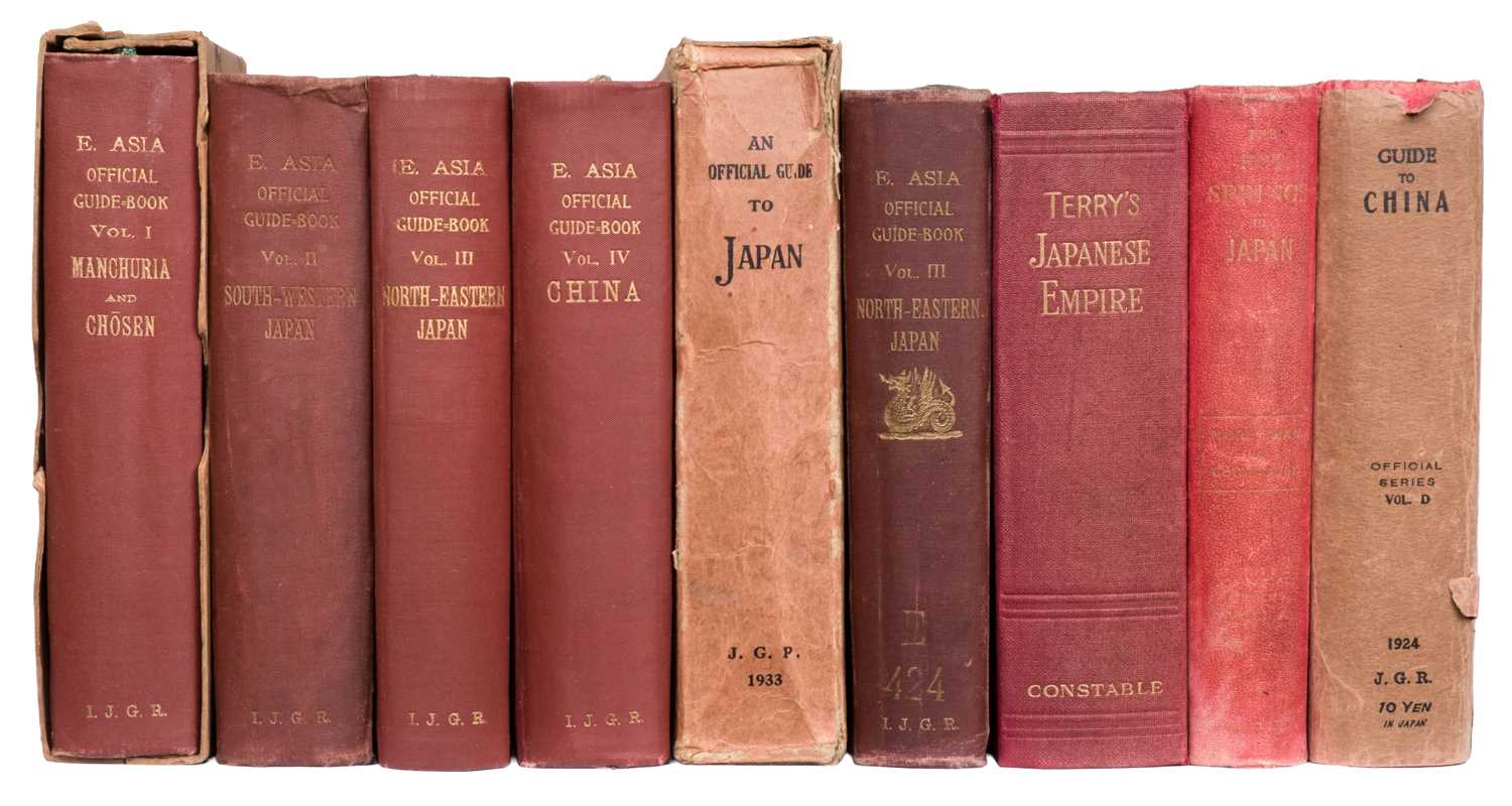 Lot 15 - Eastern Asia. An Official Guide to Eastern Asia, 4 vols, 1913-15