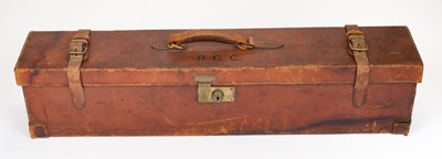 Lot 539 - Shotgun Case. A brown leather shotgun case, circa 1920s