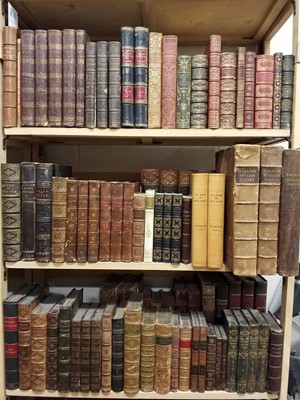Lot 728 - Antiquarian. A collection of 18th & 19th-Century literature, approximately 80 volumes