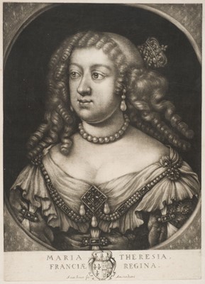 Lot 198 - Portraits. De Poilly (Nicholas), Two portraits, circa 1690