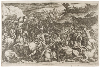 Lot 25 - Tempesta (Antonio, 1555-1630). The Victory of the Hebrews..., circa 1620-40