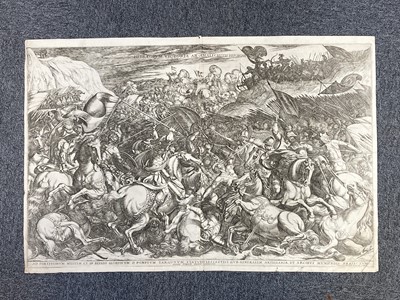 Lot 25 - Tempesta (Antonio, 1555-1630). The Victory of the Hebrews..., circa 1620-40