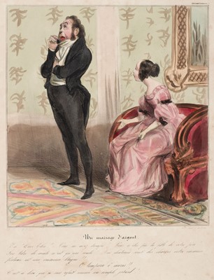 Lot 172 - Daumier (Honore). A collection of approximately 85 cartoons and caricatures, 19th-century