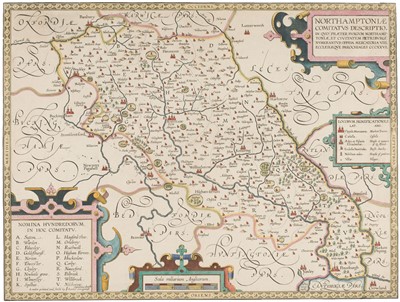 Lot 137 - Northamptonshire. Smith (W.). Northamptoniae Comitatus Descriptio..., 1675 or later