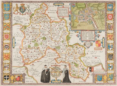 Lot 142 - Oxfordshire. Speed (John), Oxfordshire described..., Thomas Bassett & Richard Chiswell [1676]