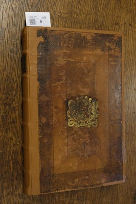 Lot 9 - Chardin (John). The Travels of Sir John Chardin into Persia and the East-Indies, 1689