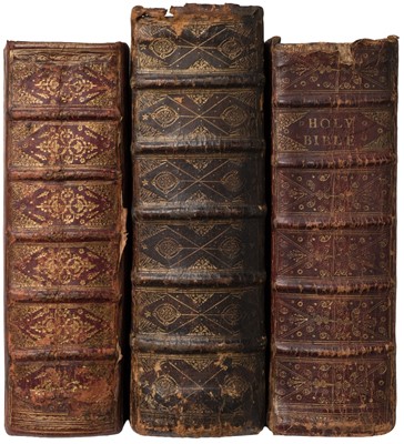 Lot 301 - Bible [English]. The Holy Bible, Containing the Old and New Testaments…, Oxford: John Baskett, 1726