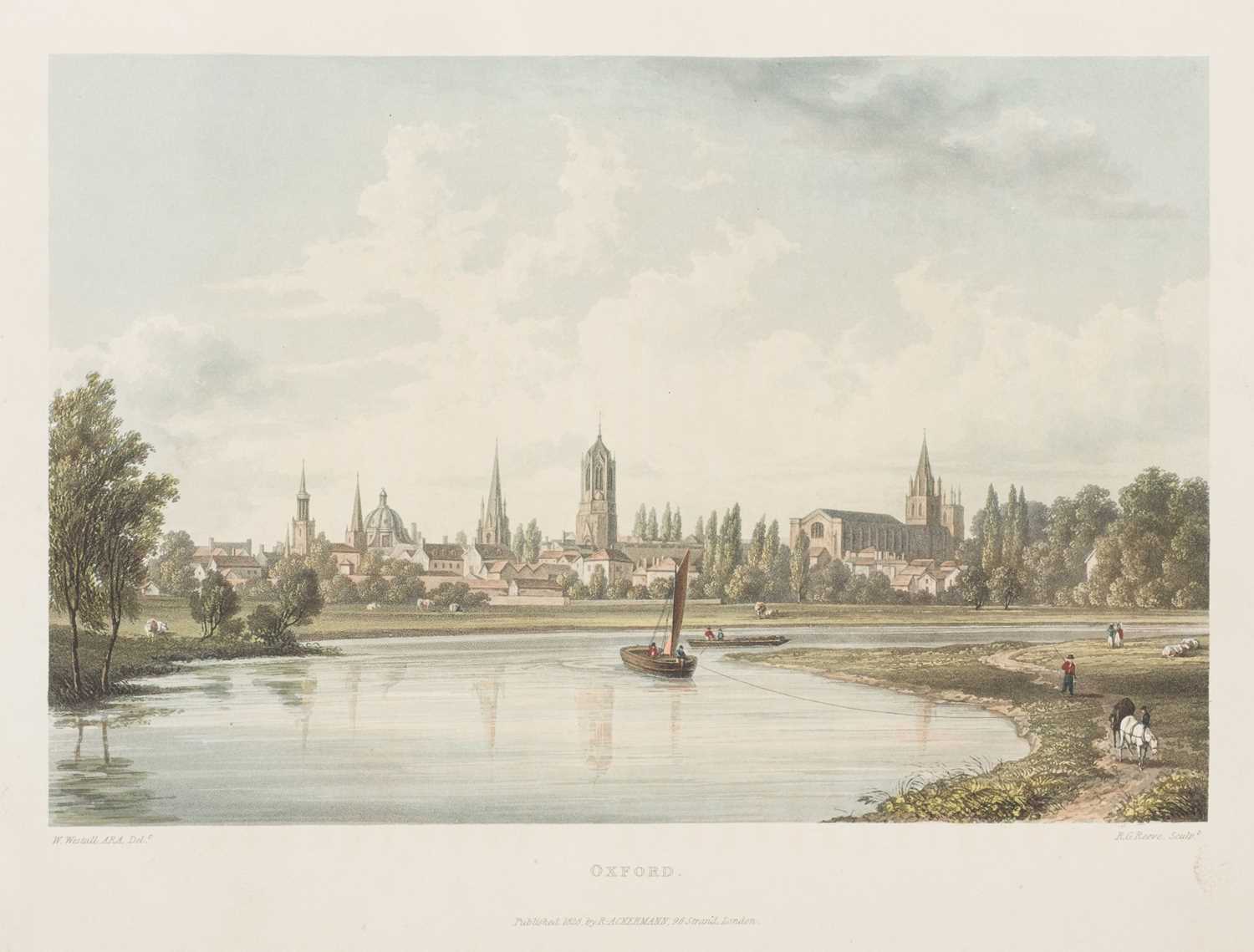 Lot 83 - Westall (William & Owen, Samuel). Picturesque Tour of the River Thames, London: R. Ackermann 1828