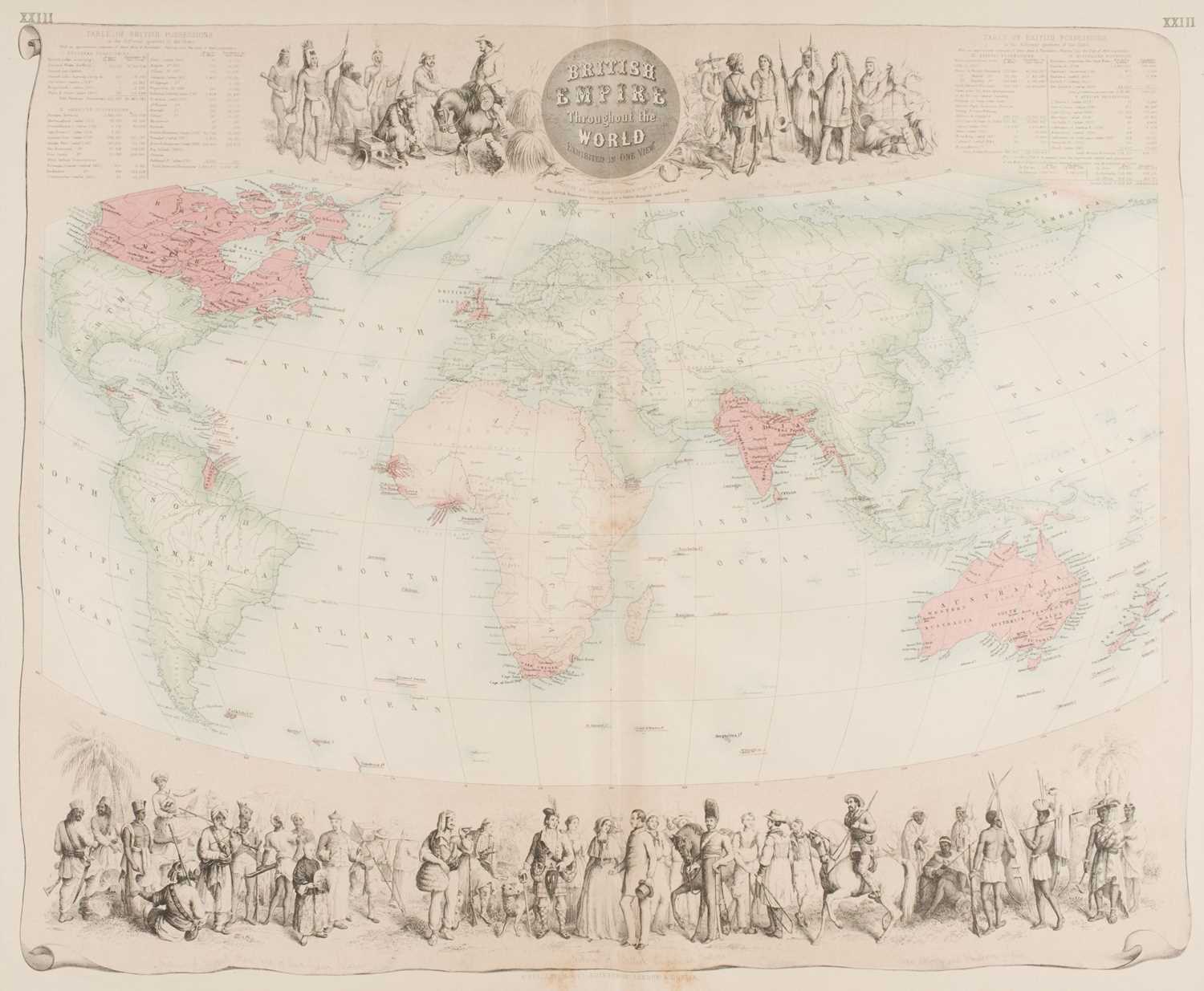 Lot 19 - Fullarton (A. & Co. publisher). The Royal Illustrated Atlas of Modern Geography, circa 1862