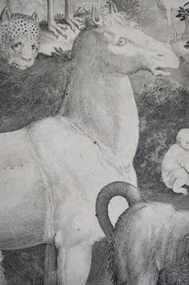 Lot 20 - De Bruyn (Nicolaes, 1571-1656). Orpheus Taming the Animals, circa 1610-30