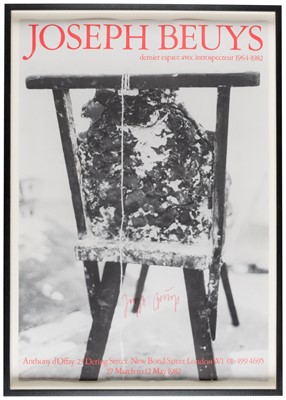 Lot 288 - Beuys (Joseph, 1921-1986). Joseph Beuys, dernier espace avec introspecteur 1964-1982