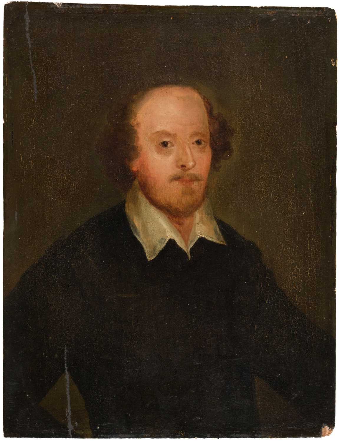 Lot 95 - English School. Portrait of William Shakespeare, circa 1720