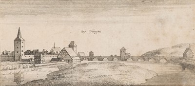 Lot 34 - Hollar (Wenceslaus, 1607-1677). Mons S. Laurentii Pragae vulgo Lorentzberg, 1643
