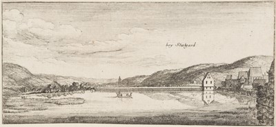 Lot 34 - Hollar (Wenceslaus, 1607-1677). Mons S. Laurentii Pragae vulgo Lorentzberg, 1643