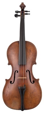 Lot 461 - Violin. French, bearing an erroneous label, full size, late 19th century