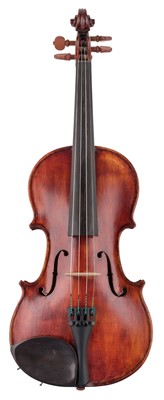 Lot 463 - Violin. Labelled George W. Wald, English, full size, 1998