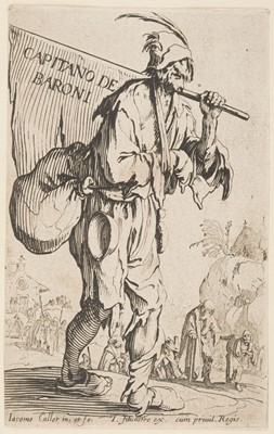 Lot 27 - Callot (Jacques, 1592-1635). Les Gueux frontispiece, 1st state, engraving, and others