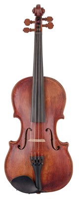 Lot 464 - Violin. Labelled George W. Wald, English, full size, 1998