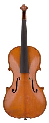 Lot 472 - Violin. German trade violin, full size, early 20th century