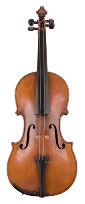 Lot 473 - Violin. German trade violin, full size, early 20th century
