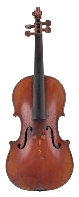 Lot 474 - Violin. German trade violin, three-quarter size, early 20th century