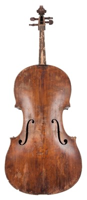 Lot 484 - Cello. German, full size, circa 1880