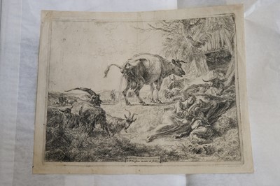 Lot 44 - Della Bella (Stefano, 1610-1664). A small group of ten engravings, from a set of 16