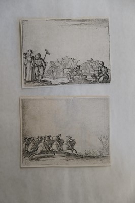 Lot 44 - Della Bella (Stefano, 1610-1664). A small group of ten engravings, from a set of 16