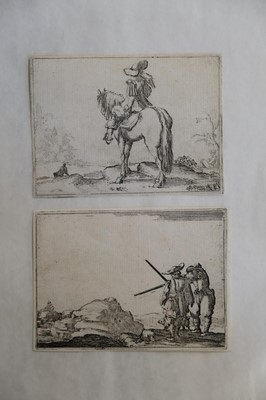 Lot 44 - Della Bella (Stefano, 1610-1664). A small group of ten engravings, from a set of 16
