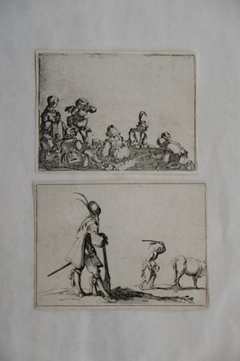 Lot 44 - Della Bella (Stefano, 1610-1664). A small group of ten engravings, from a set of 16