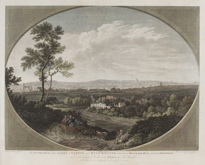 Lot 190 - London. Lerpiniere (Daniel), Two views of London, 1780