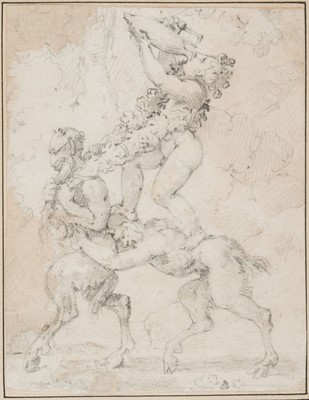 Lot 87 - Attributed to Jean-Honoré Fragonard (1732-1806). Study of Putti