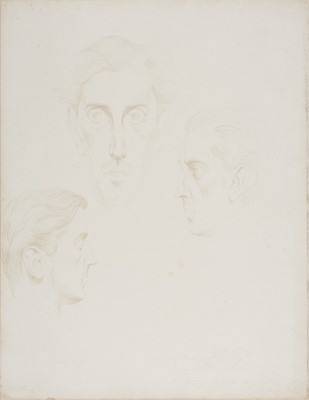 Lot 216 - Tchelitchew (Pavel, 1898-1957). Portrait of Frederick Ashton (1904-1988), 1938, silverpoint