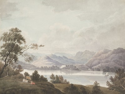 Lot 101 - English School. Album of 70 watercolour views in England & Wales, by G. Boraston