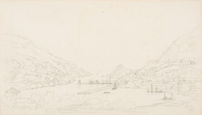 Lot 107 - Joseph Farington (1747-1821). A collection of 29 landscape studies in pencil, circa 1800/1820