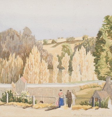 Lot 203 - Rushbury (Henry George, 1889-1968). Italian landscape, watercolour