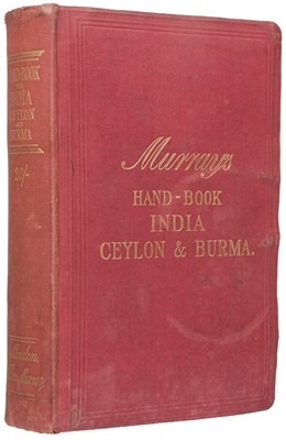 Lot 35 - Murray's, publisher. A Handbook for Travellers in India Ceylon and Burma, 2nd edition, London: John Murray, 1894
