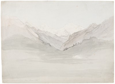 Lot 135 - Jackson (Samuel, 1794-1869). Jungfrau, Mönch, and Eiger from the Bernese side, c. 1858 + others