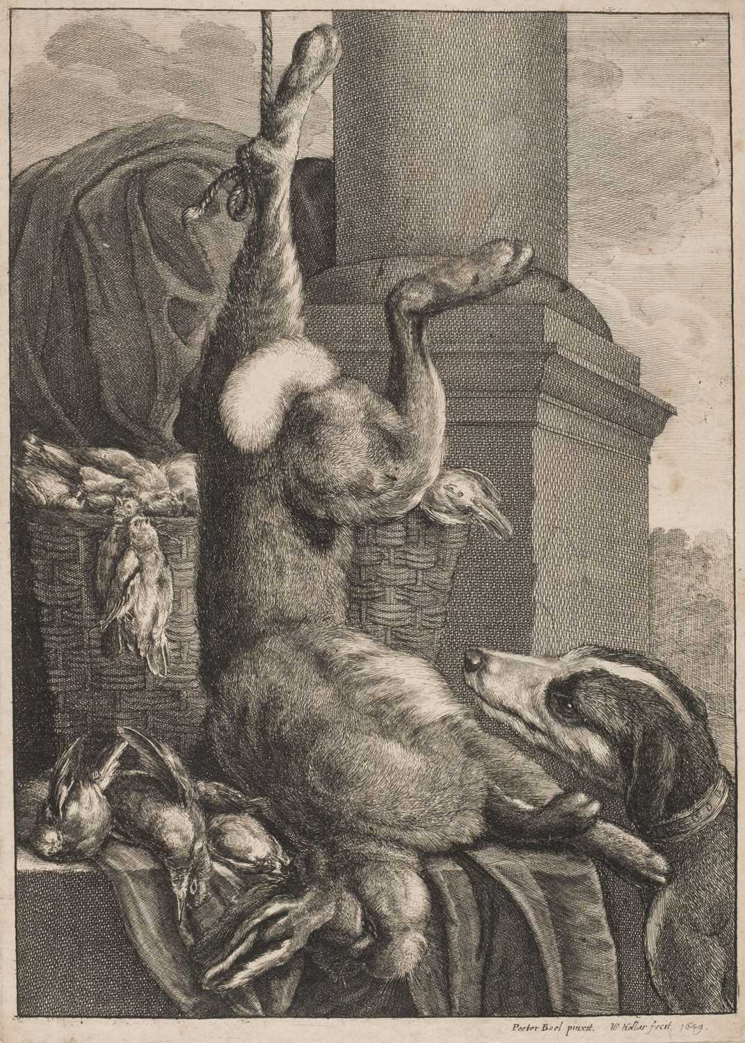 Lot 41 - Hollar (Wenceslaus, 1607-1677). The Dead Hare, after Peeter Boel, 1649..., and others