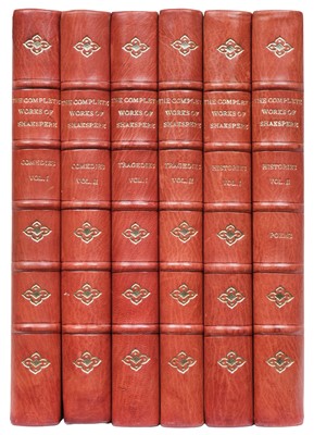 Lot 329 - Shakespeare (William). Works, 6 vols, circa 1860